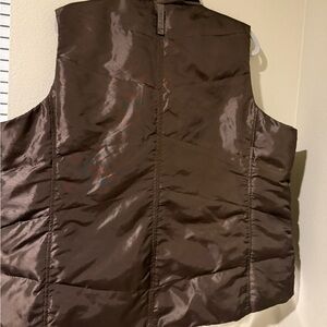 Lands' End Men's Chocolate Brown Vest